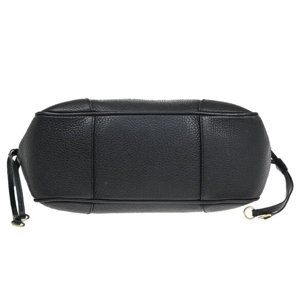 PRADA Logo Tessuto Shoulder Hand Bag Leather Black GHW 76EF401 - Picture 6 of 16